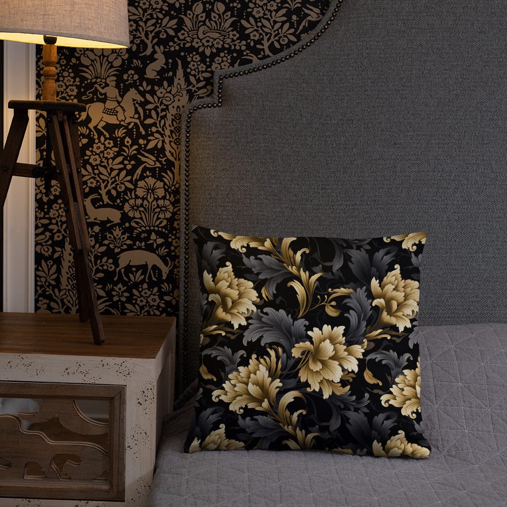 Black & Gold Pillow