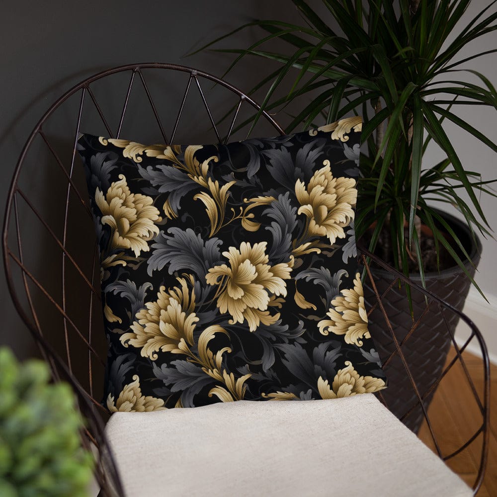 Black & Gold Pillow