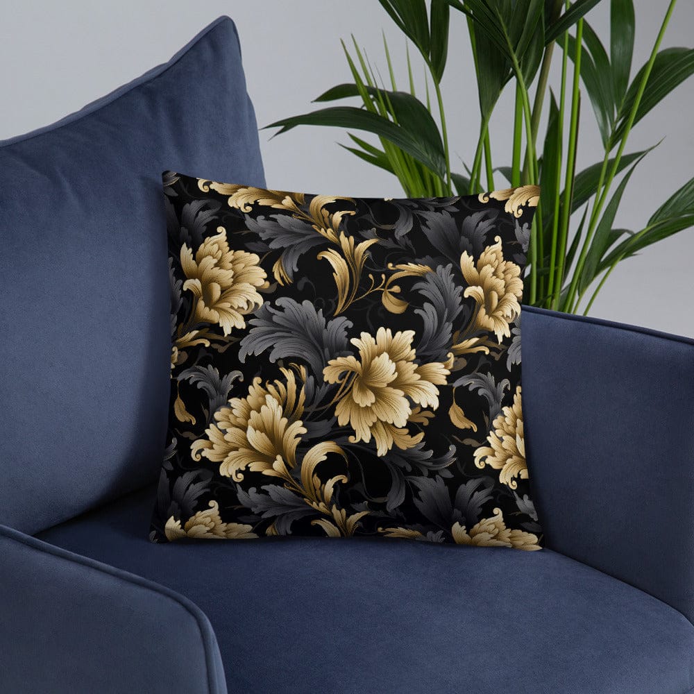 Black & Gold Pillow