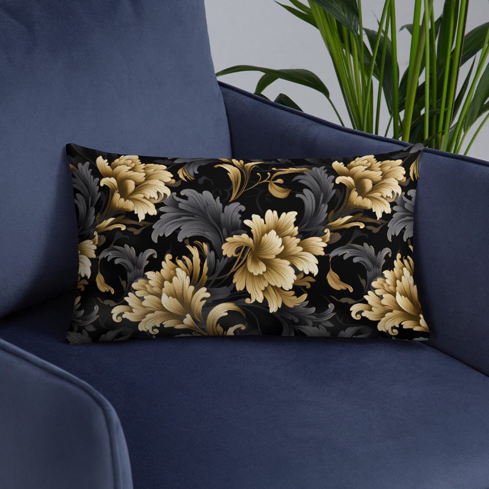 Black & Gold Pillow