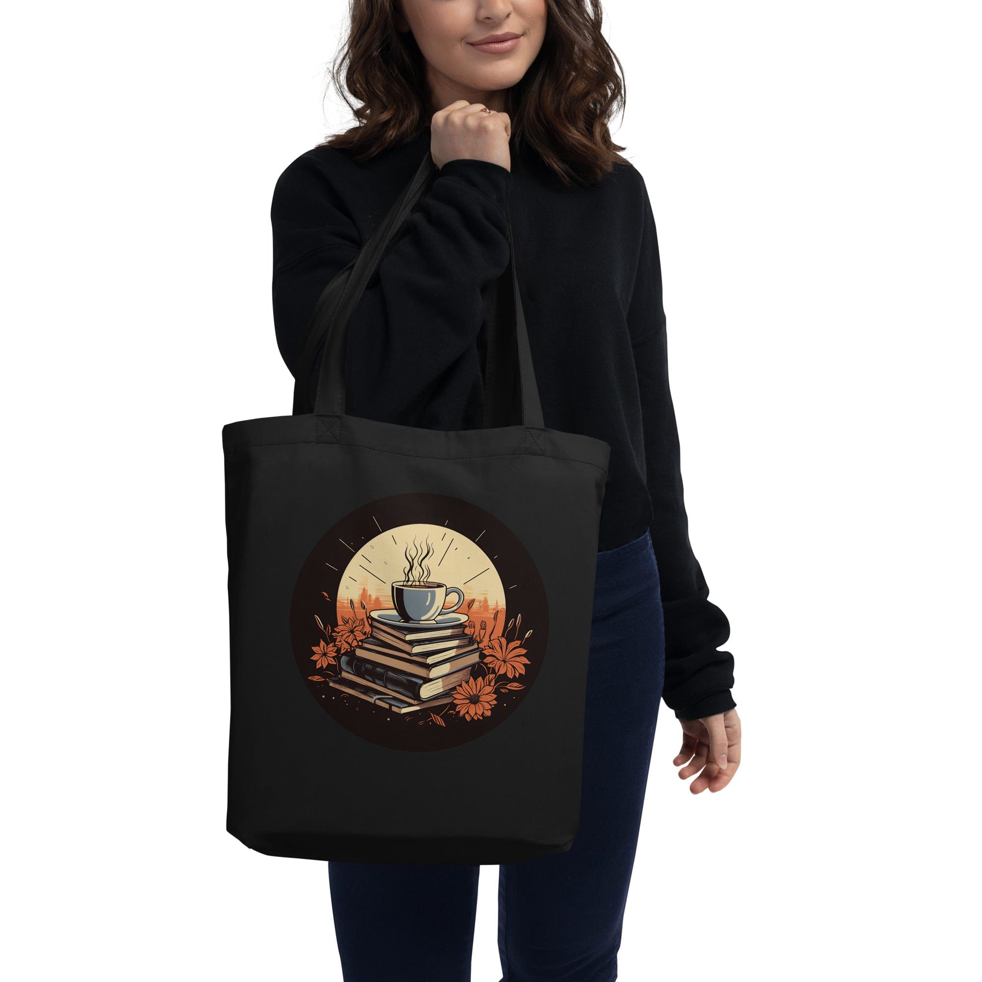 Coffee, Books, & Sunrise - Eco Tote Bag