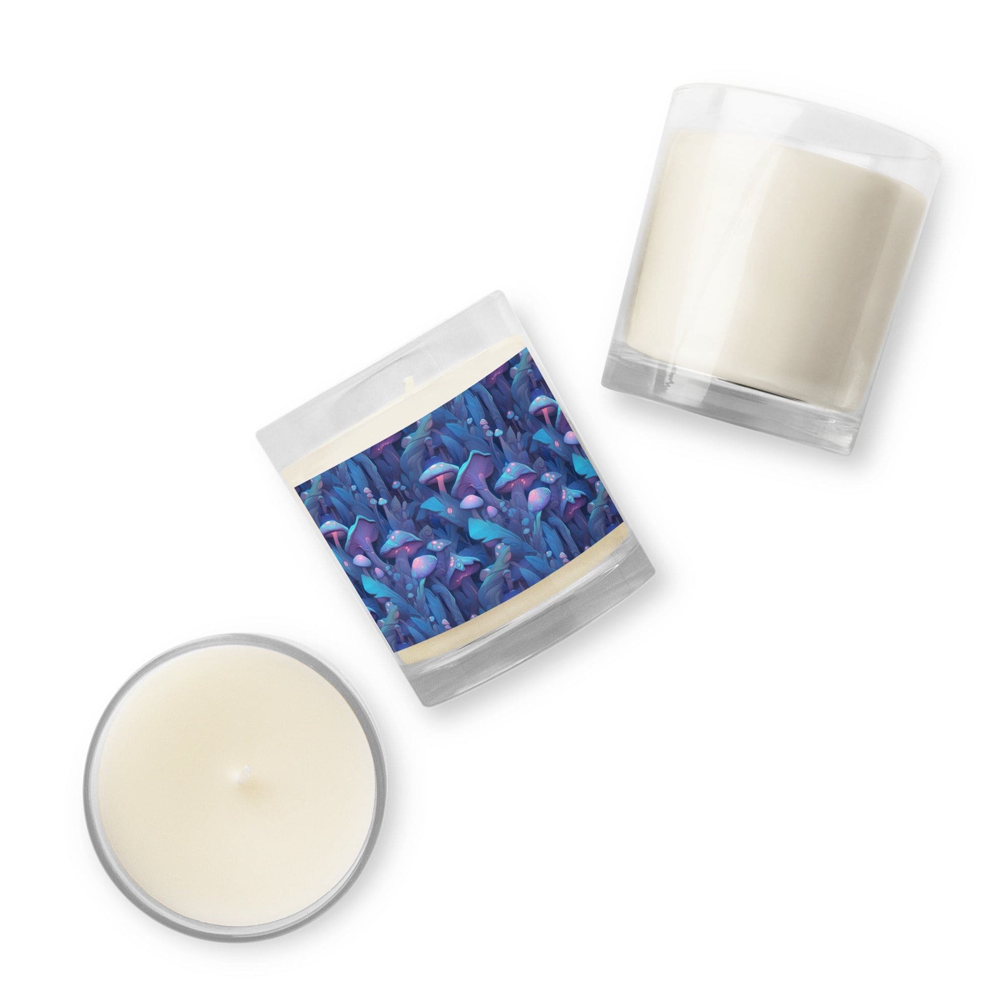 Mushroom Pattern - Soy Wax Candle