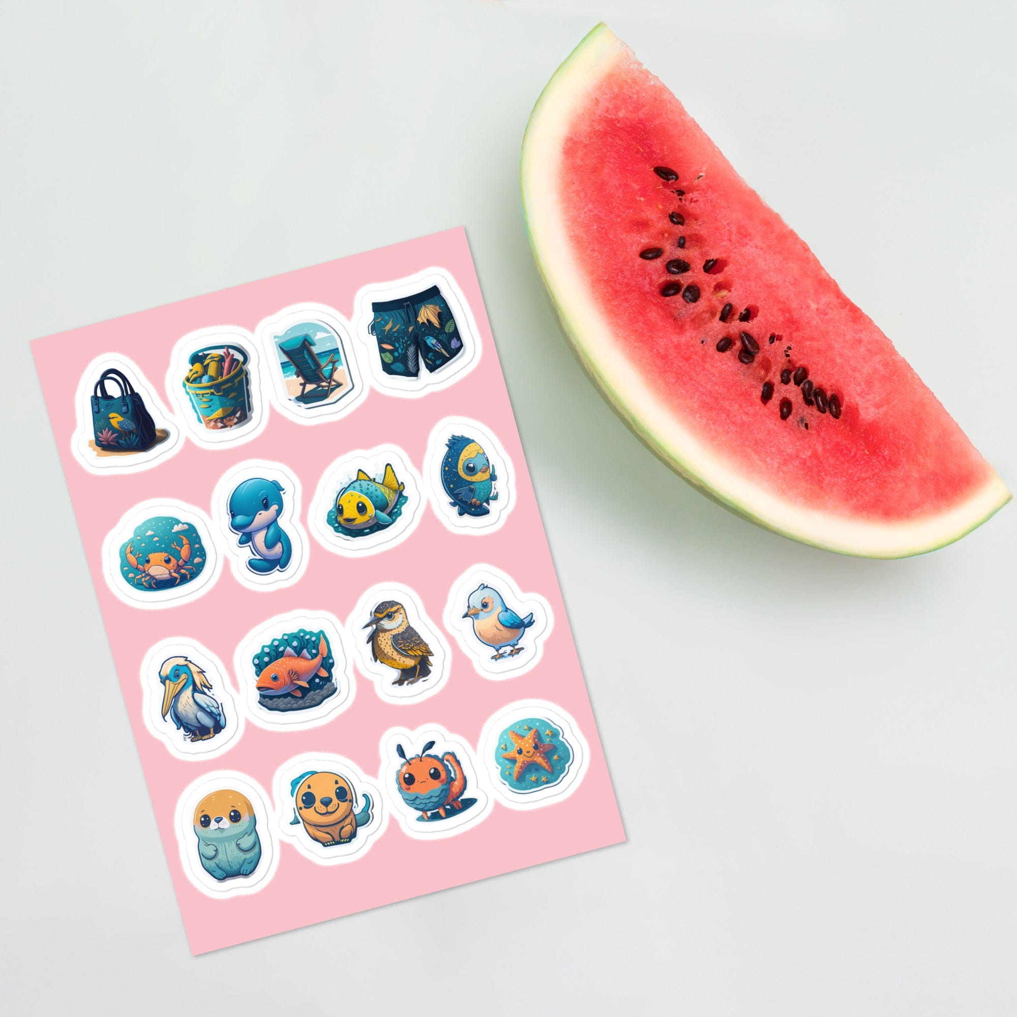 Beach Trip - Sticker Sheet